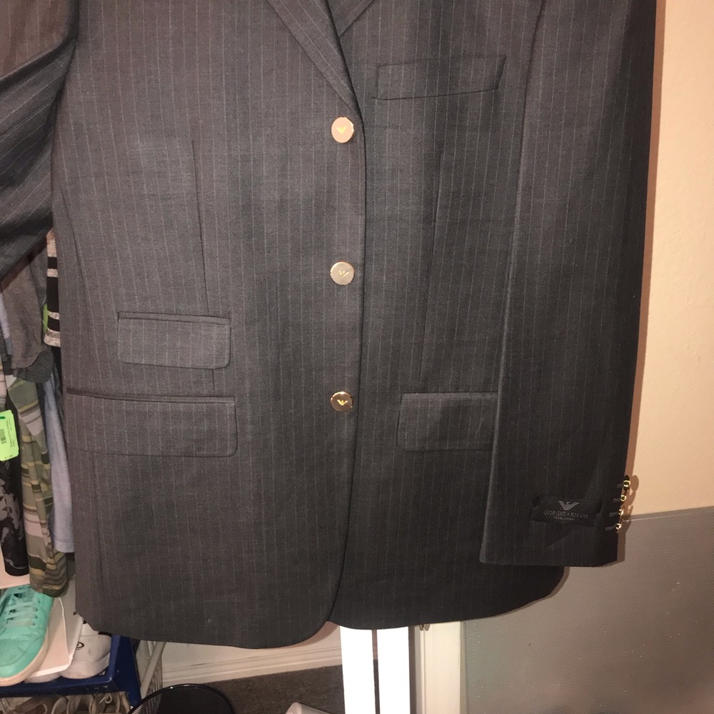 Giorgio Armani suite-blazer and pants - Picture 2 of 12